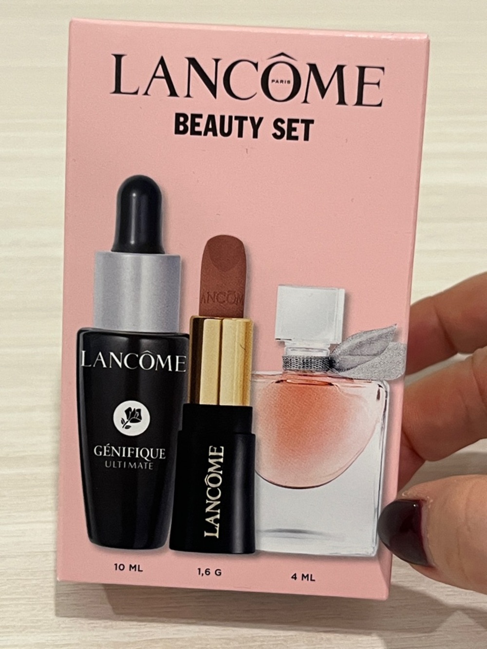 Lancome 3-pc Luxury Beauty Set New in Box Made in France GWP